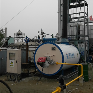 整裝導熱油鍋爐安裝現(xiàn)場